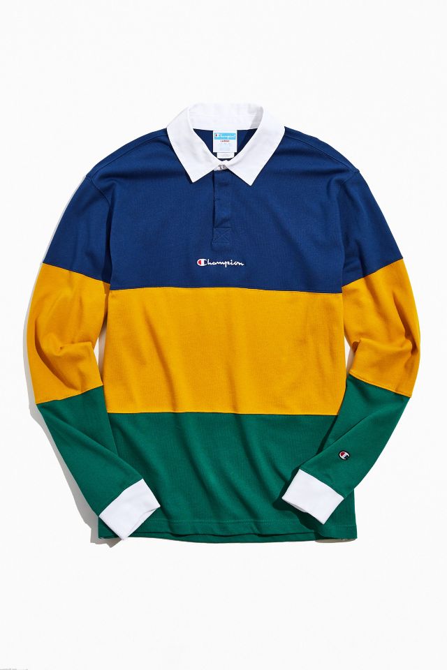 champion & uo colorblock long sleeve tee