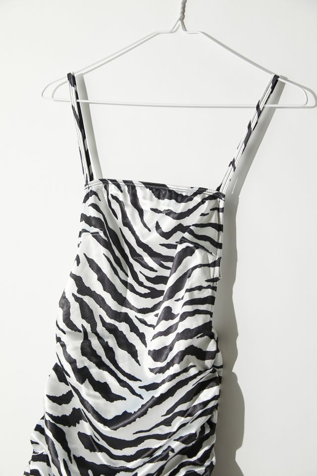 Motel Zuelle Zebra Print Mini Dress #3
