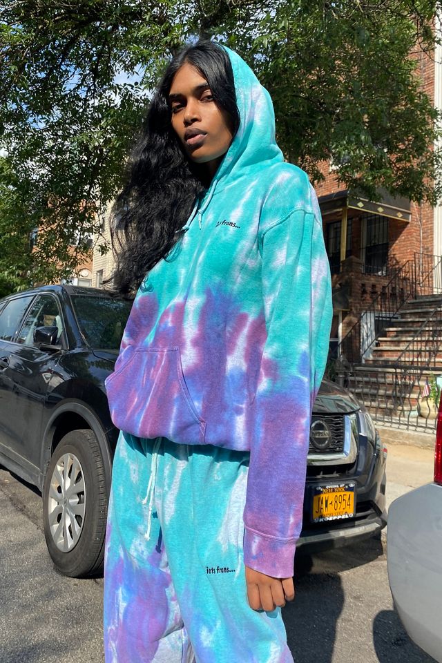 iets frans… Tie-Dye Hoodie Sweatshirt #1