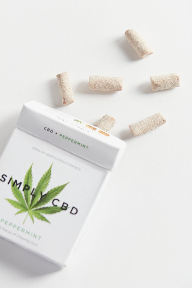Simply Gum CBD Chewing Gum Urban Outfitters