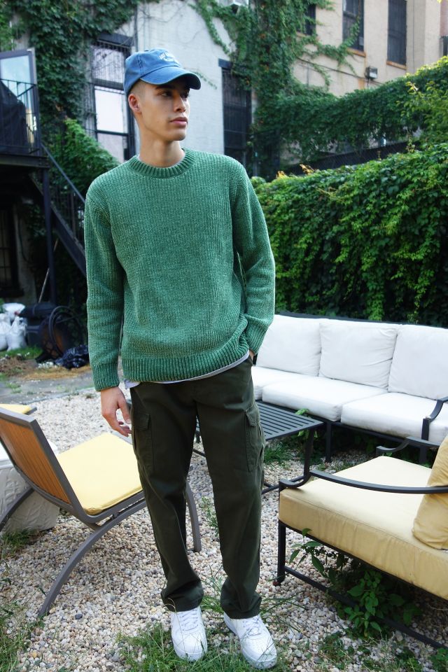 Standard Cloth Chenille Crew Neck Sweater #1