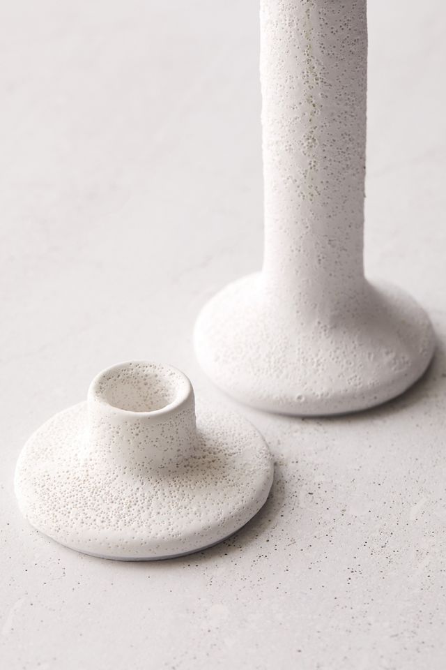 Terracotta Taper Candle Holder #3