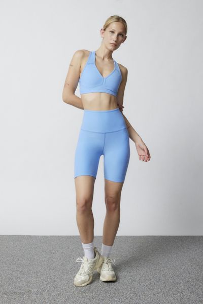 Beyond Yoga Spacedye All For Run Maternity Short in Darkest Night