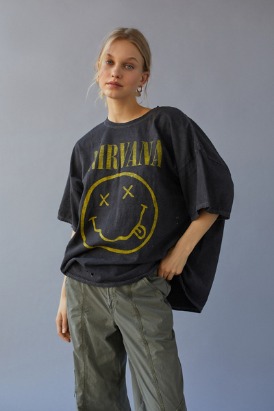 Nirvana Destroyed T-Shirt Dress | Urban 