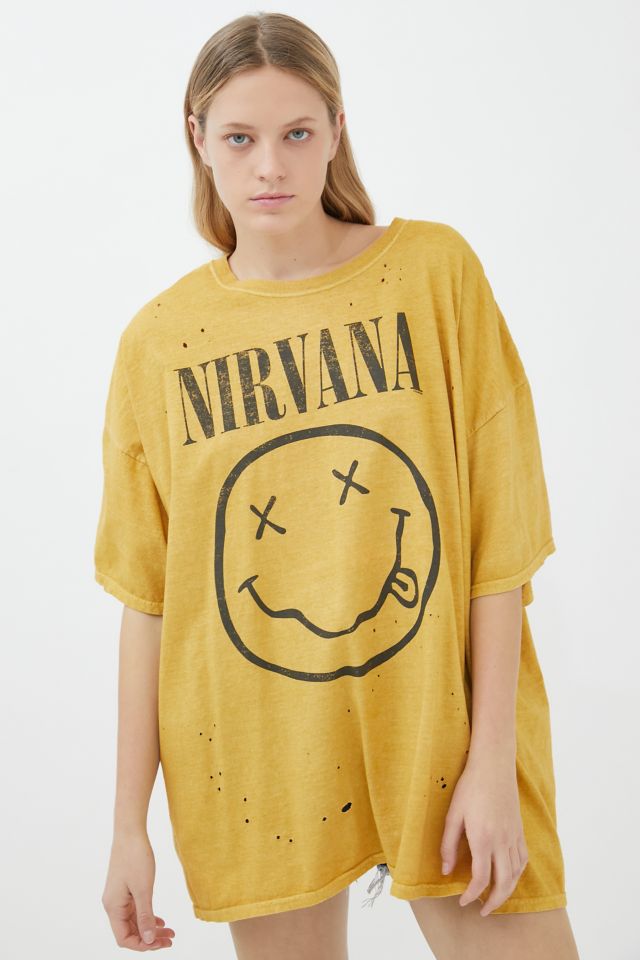 Nirvana Destroyed T-Shirt Dress #2