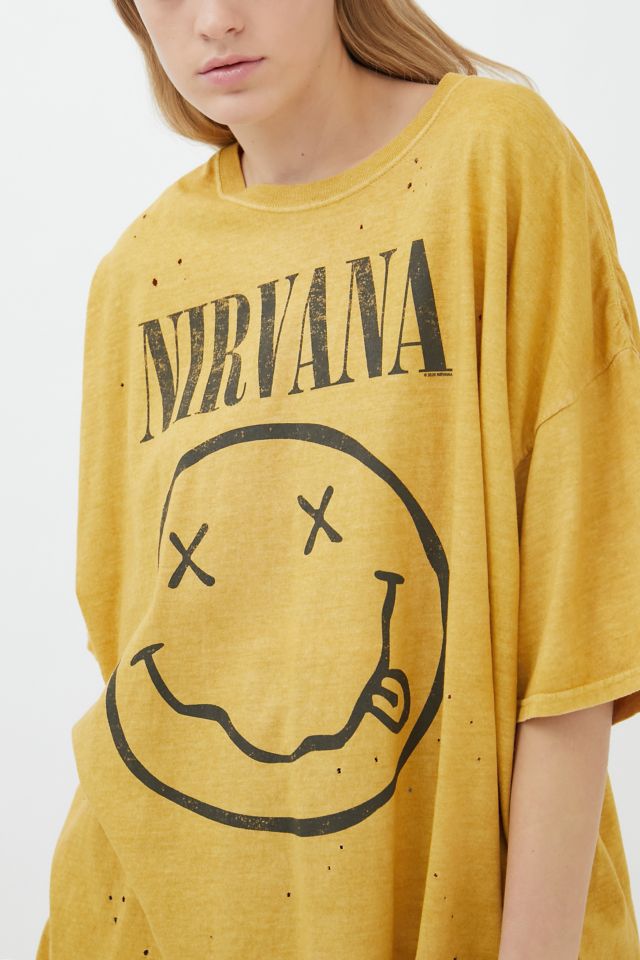 Nirvana Destroyed T-Shirt Dress #4