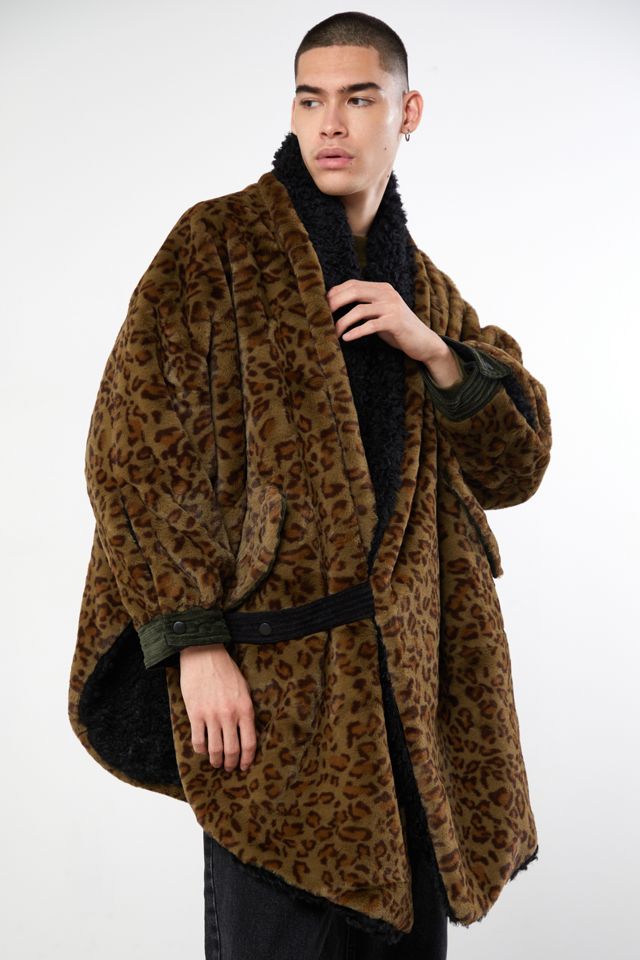Fried Rice Reversible Faux Fur Jacket | Urban Outfitters