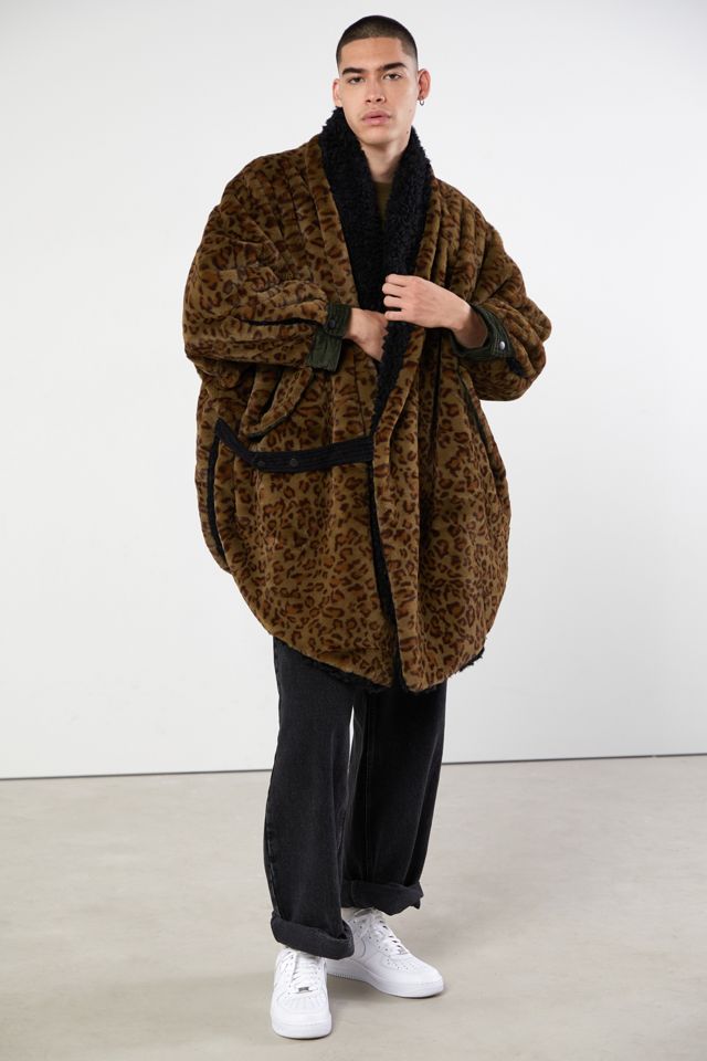 Fried Rice Reversible Faux Fur Jacket | Urban Outfitters