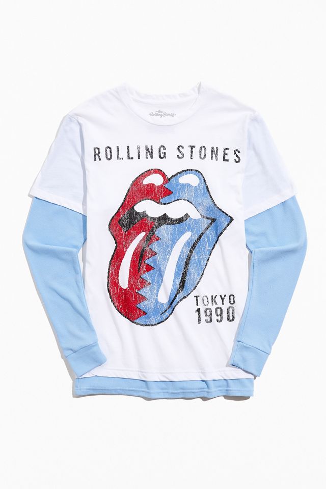 The Rolling Stones Thermal Layer Long Sleeve Tee | Urban