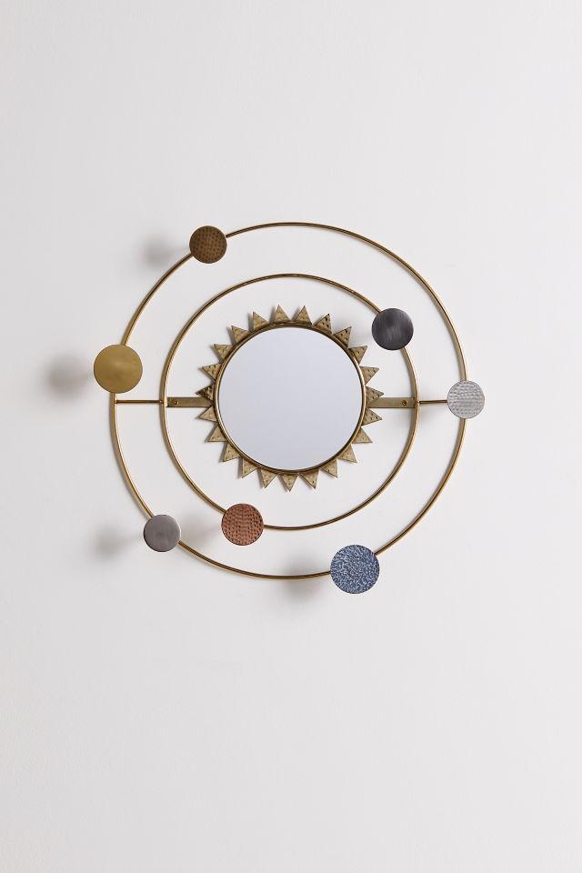 Cosmic Orbit Wall Mirror Multi-Hook #2