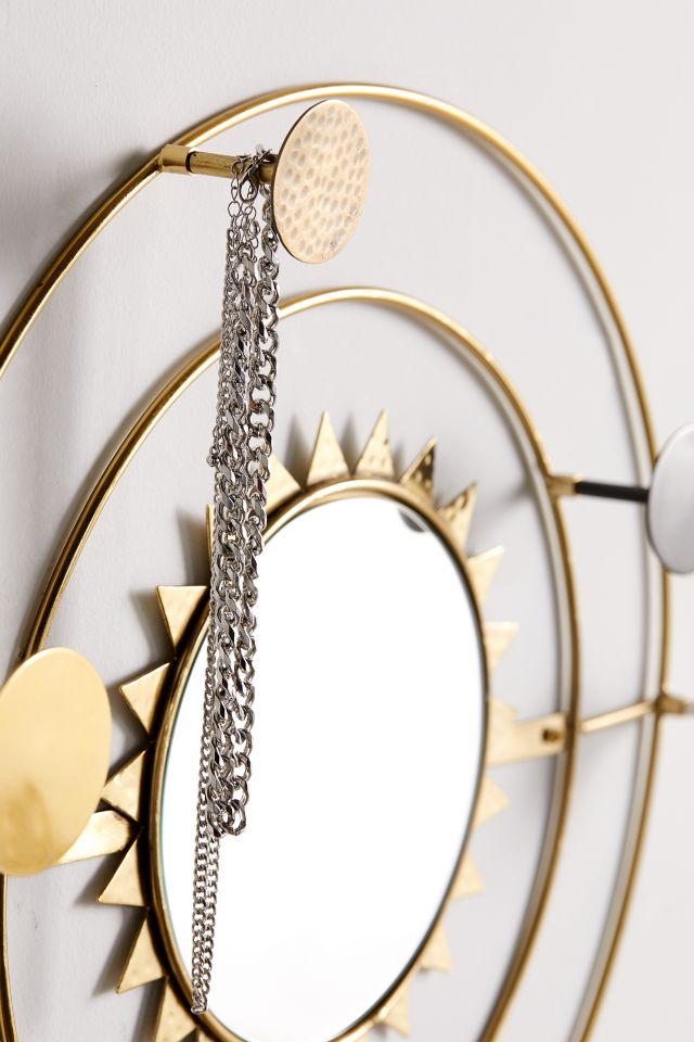 Cosmic Orbit Wall Mirror Multi-Hook #3