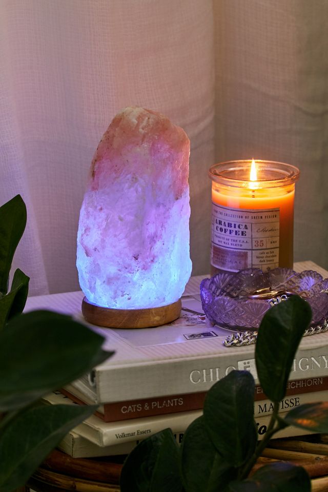 Brookstone Color Changing Salt Lamp