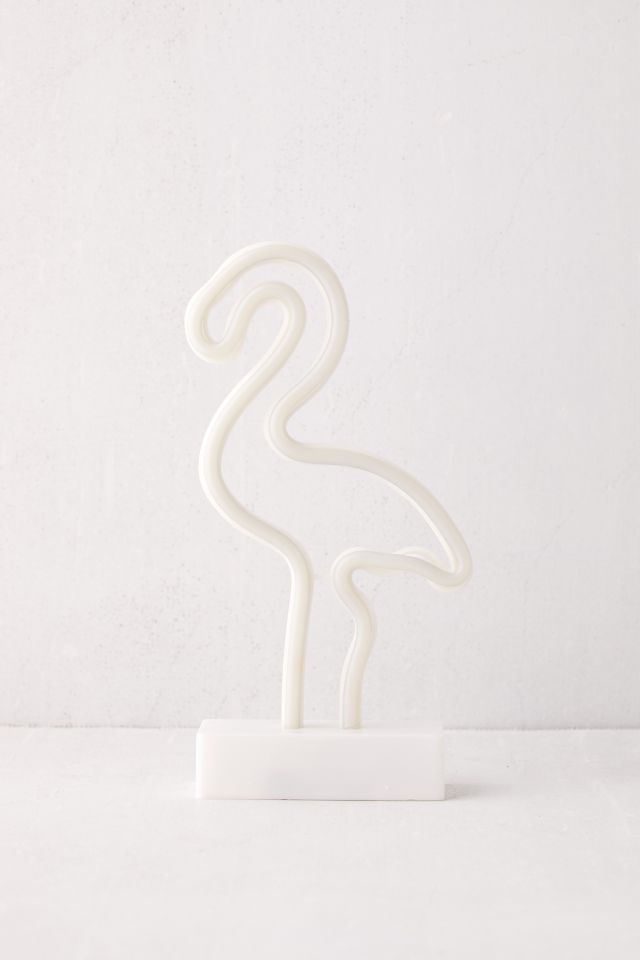 Lampe de table fluo à DEL flamant #2