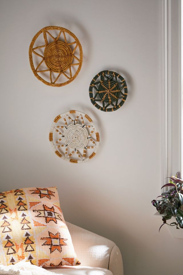 Medium Woven Basket Wall Hanging #2