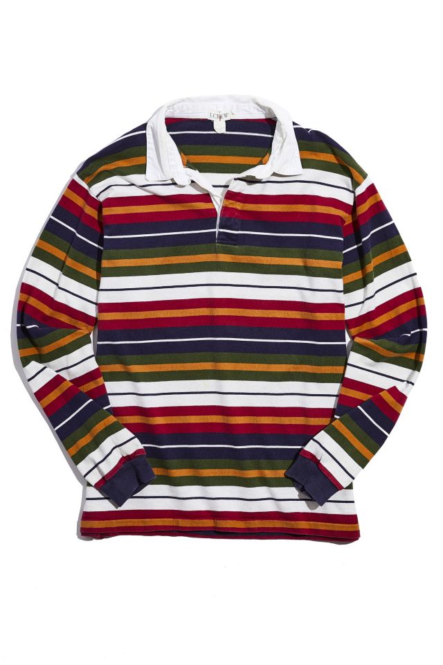 Vintage Multi Stripe Rugby Shirt 