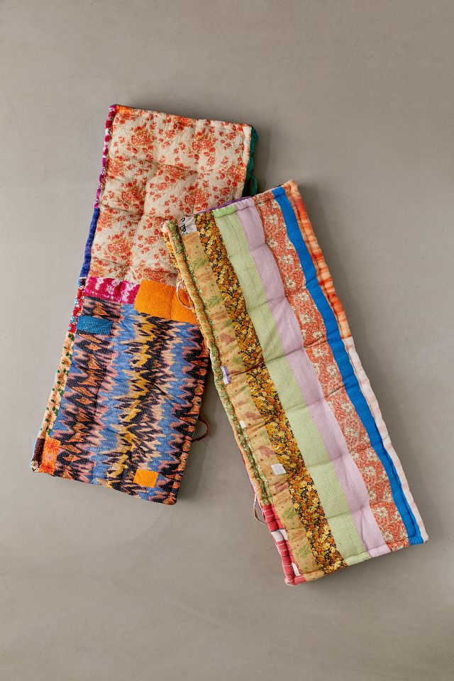 ReMADE By UO Remnants Rohini Kantha Daybed Cushion #2