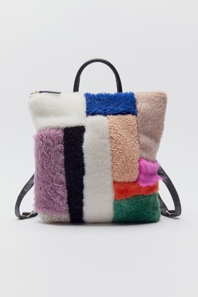 PRIMECUT Playground Sheepskin Backpack | Urban Outfitters