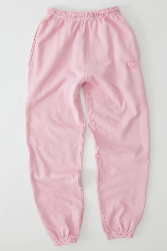 Urban outfitters pink sweatpants sale