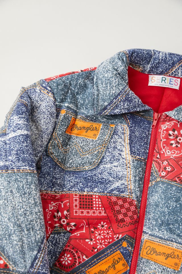 THE SERIES Patchwork Puffer Jacket  #1