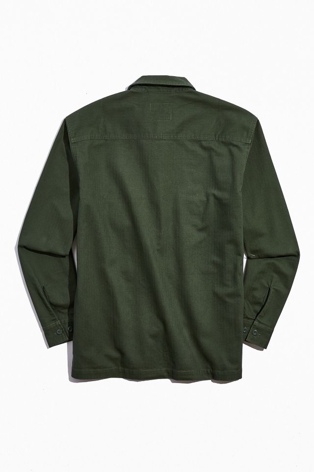 BDG Herringbone Long Sleeve Shirt #3