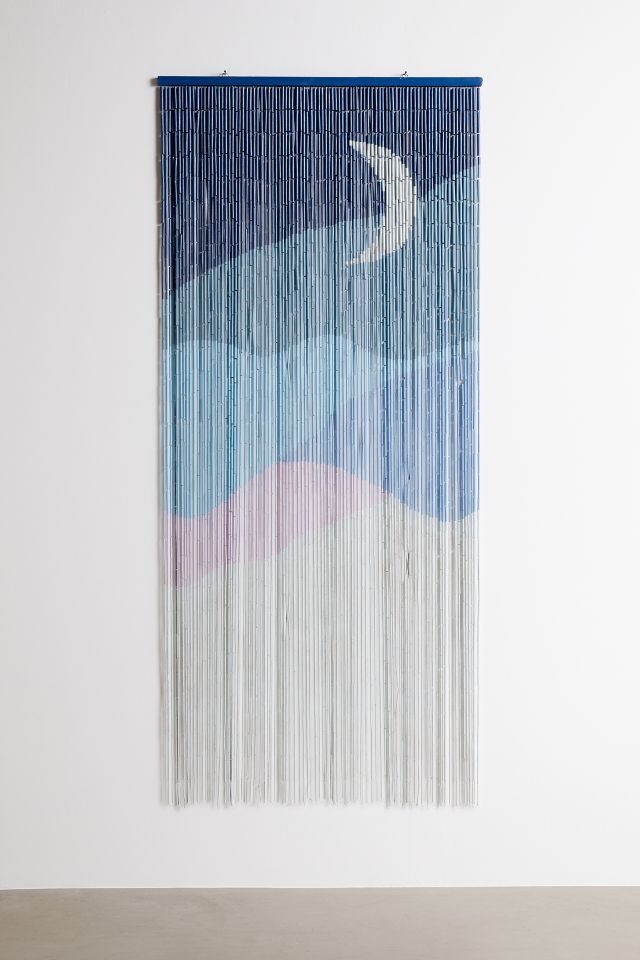 Cosima Bamboo Beaded Curtain #1