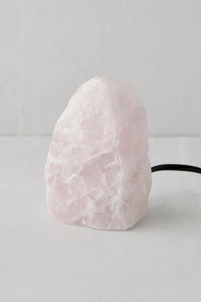 Rose Quartz Crystal Table Lamp #1