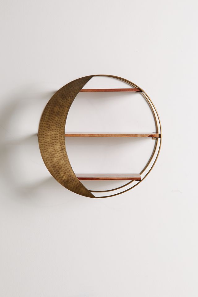 Moon Circle Wall Shelf | Urban Outfitters
