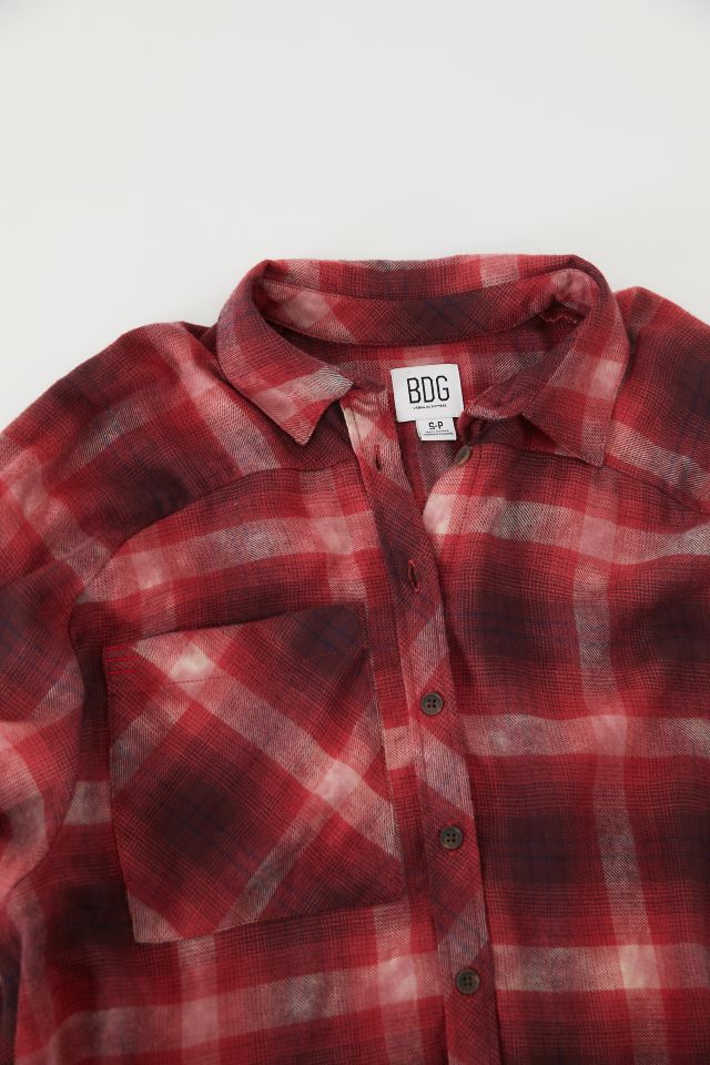 BDG Lachlan Flannel Button-Down Shirt #3