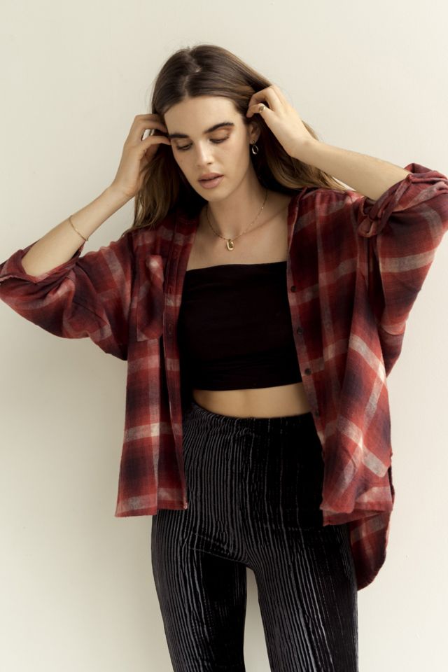 BDG Lachlan Flannel Button-Down Shirt #5
