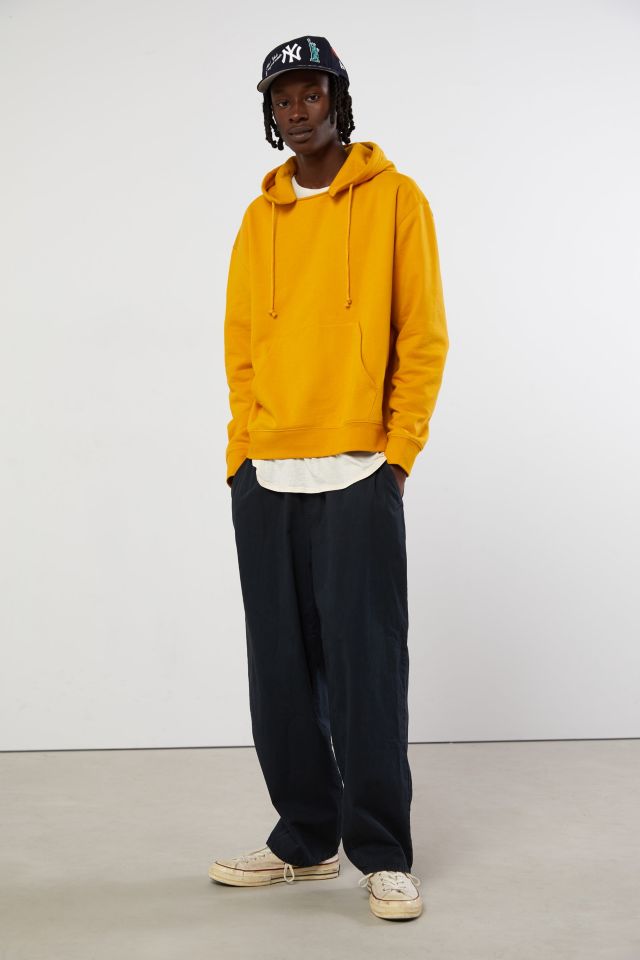 UO Retro Notch Neck Hoodie Sweatshirt