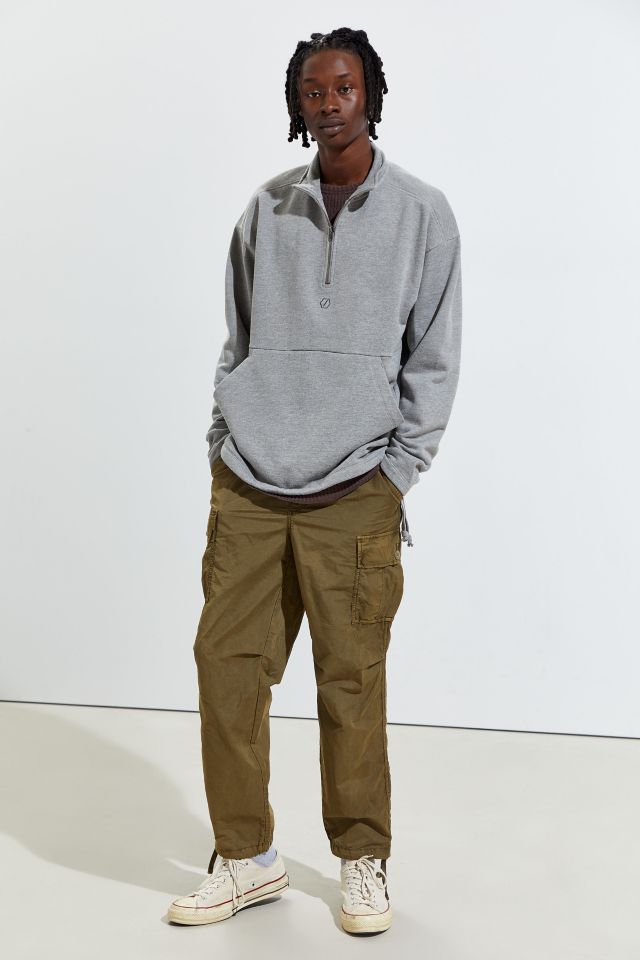 Standard Cloth Caleb Quarter-Zip Mock Neck Sweatshirt #1
