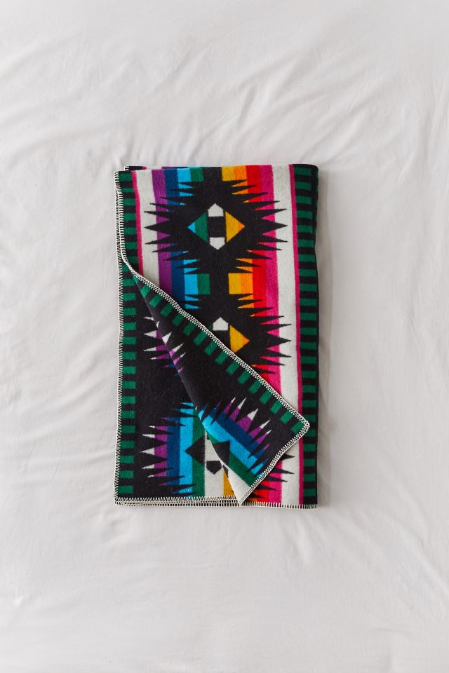 Urban outfitters pendleton rainbow blanket sale