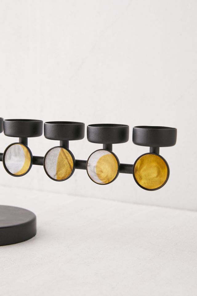 Ophelia Moon Phase Taper Candle Holder #1
