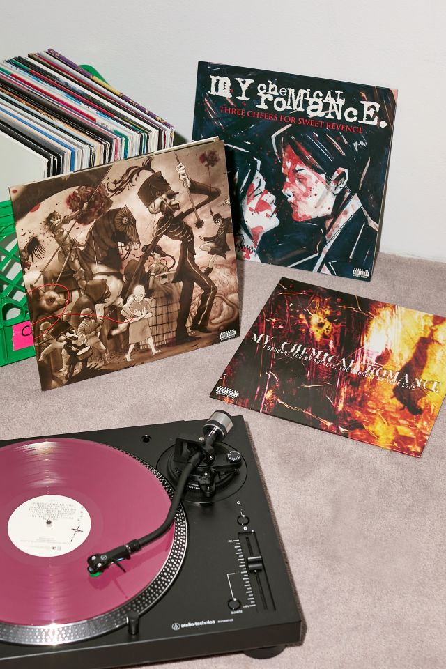 MCR my chemical romance three cheers for sweet revenge oxblood cheapest vinyl record