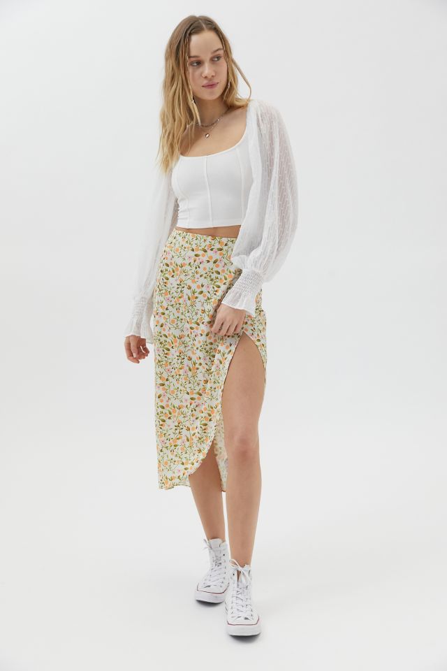 UO Cynthia Clip Dot-Sleeve Top #2