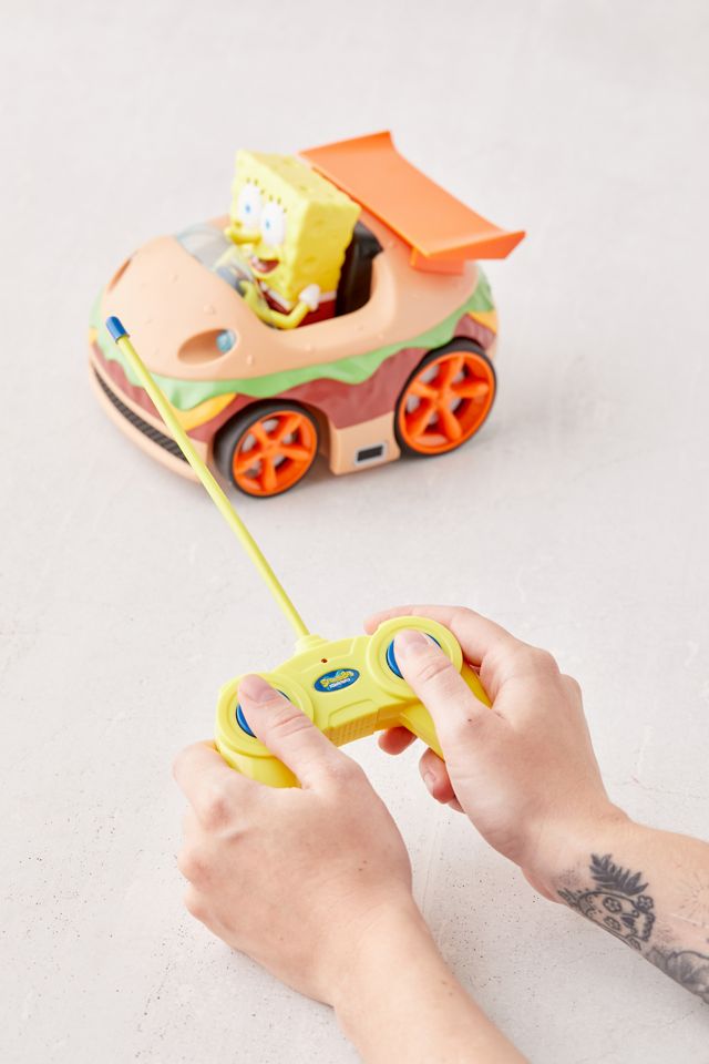 Details about   NKOK Remote Control Krabby Patty Vehicle with Spongebob 