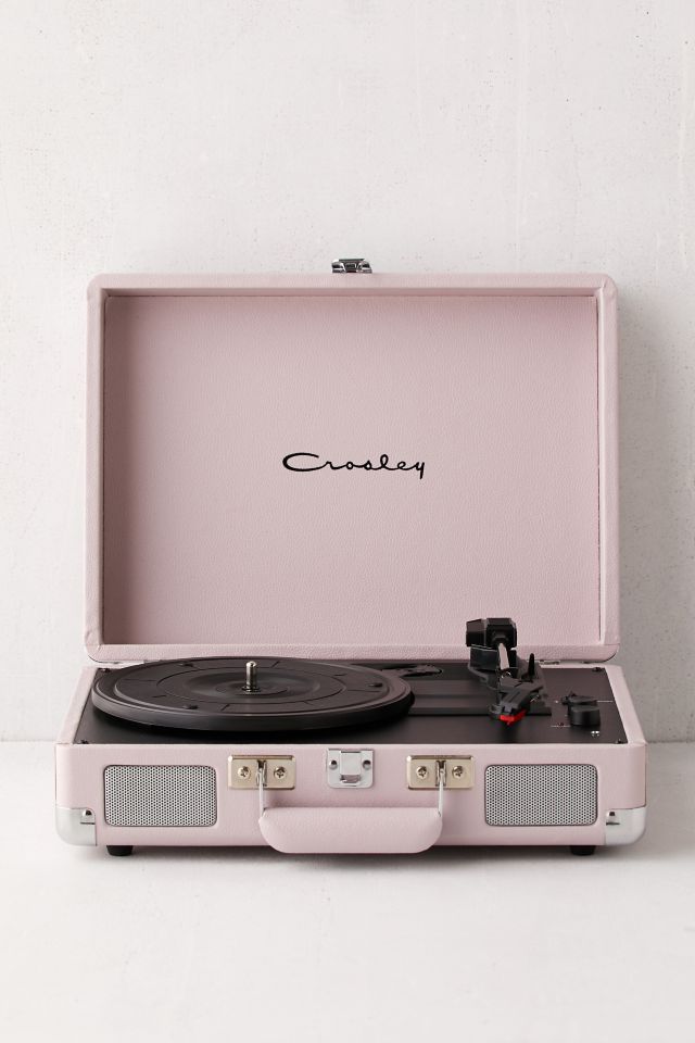 Crosley UO Exclusive Pastel Pink Cruiser Bluetooth Record Player ...