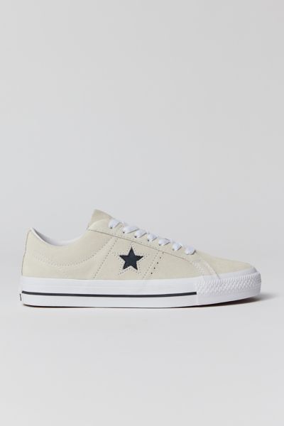 Shop Converse One Star Pro As Sneaker In Cream, Men's At Urban Outfitters