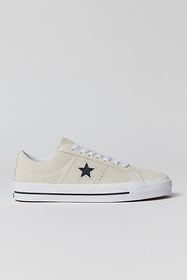 Shop Converse One Star Pro As Sneaker In Cream, Men's At Urban Outfitters