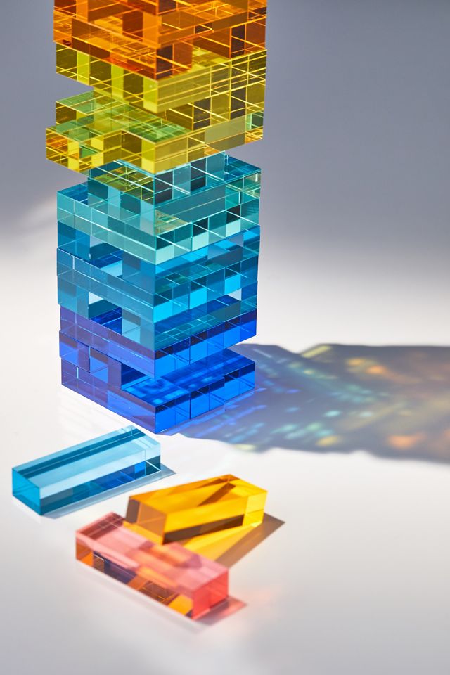 Sunnylife Lucite Jumbling Tower Game #2