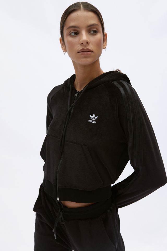 adidas Zip-Up Hoodie Sweatshirt | Urban