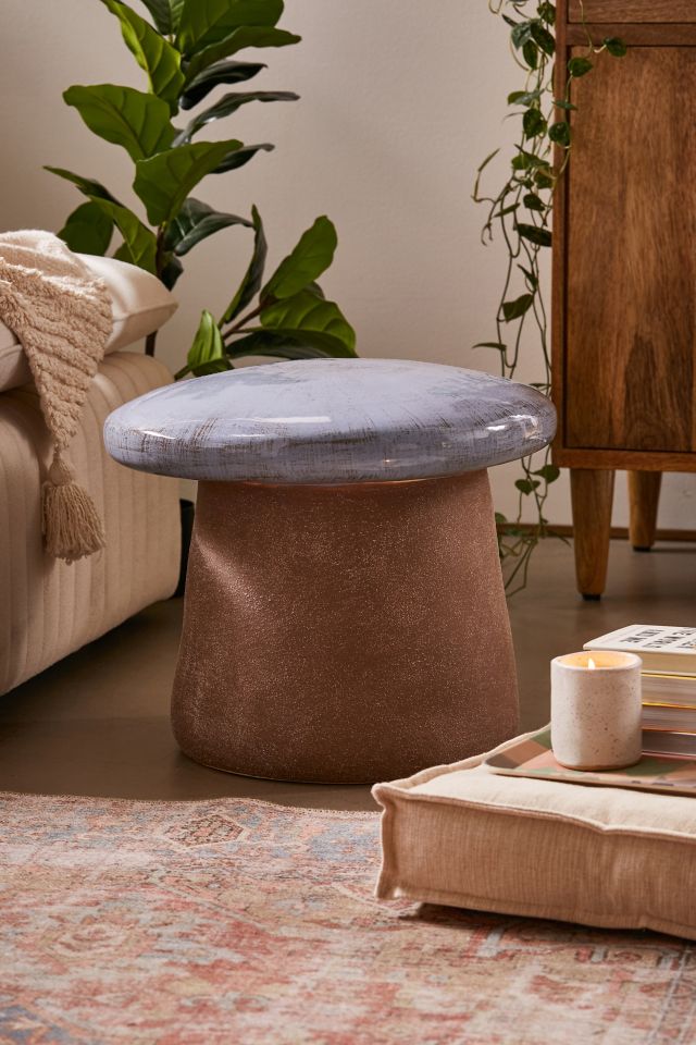 Mushroom Ceramic Stool