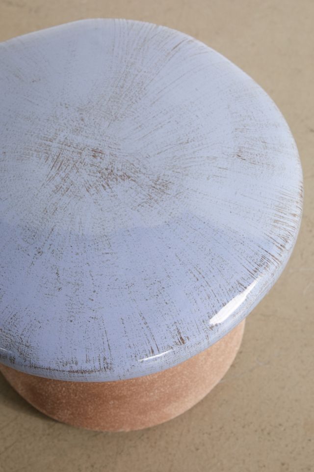 Mushroom Ceramic Stool #2