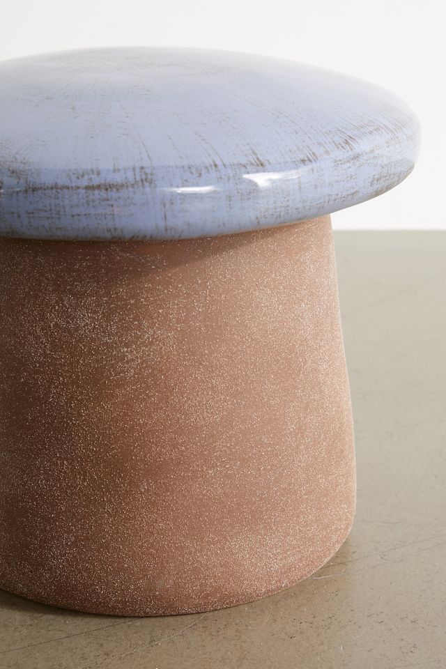 Mushroom Ceramic Stool #3