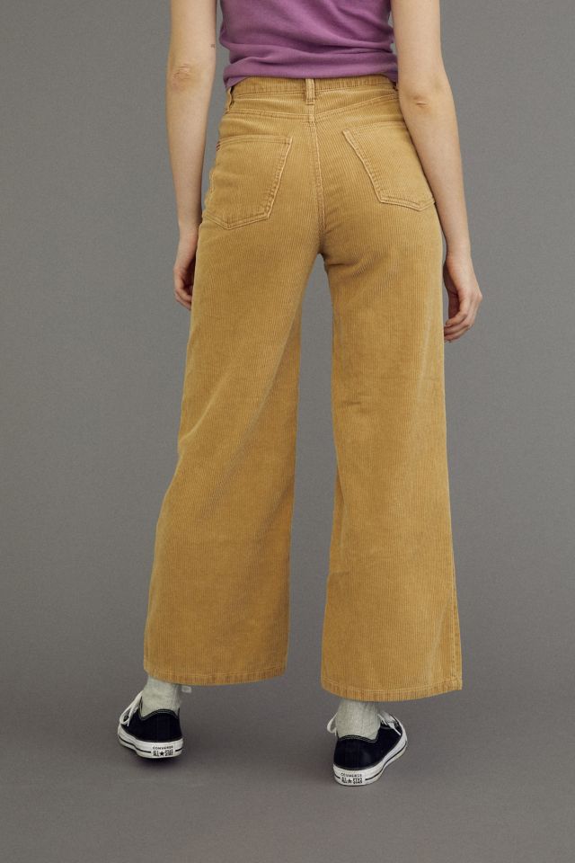 Bdg High And Wide Corduroy Pants, Color is slate, but looks like sage green.