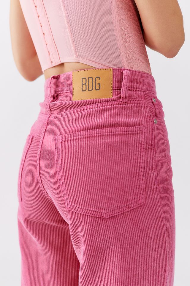 Summer Casual Fashion Little Girls Pink And Green Pink Corduroy Pants With  Wide Leg And Baggy Design Sizes 6 12 Years From Blumin, $13.33