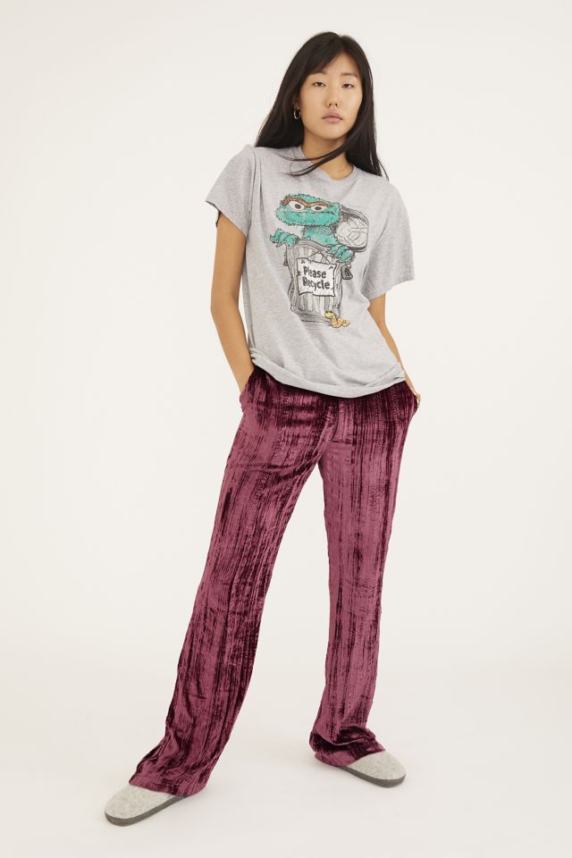 Kimchi Blue Velvet Flare Pant