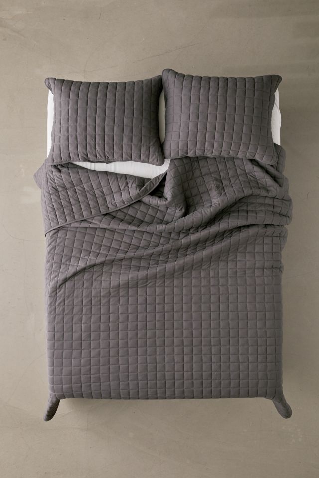 Grid Jersey Quilt #1