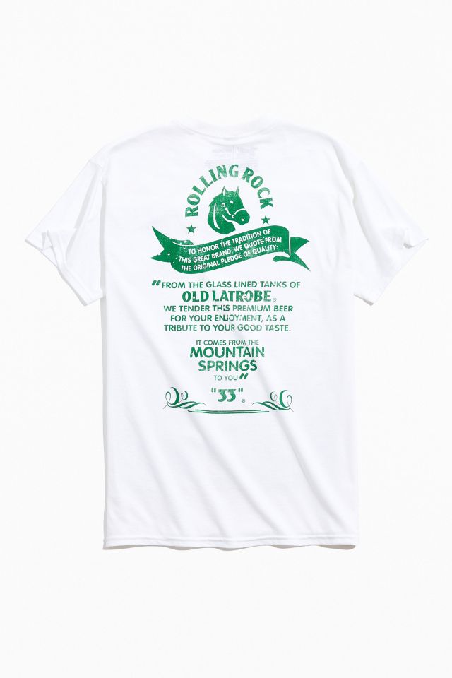 Rolling Rock Classic Logo Tee