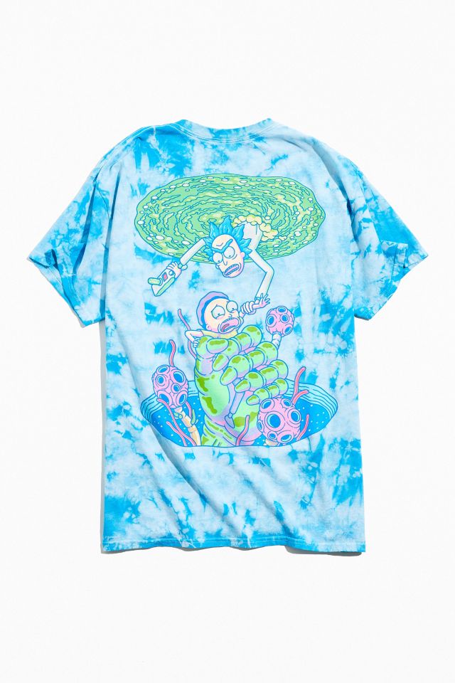 Rick And Morty Cloud Wash Tee | Urban Outfitters